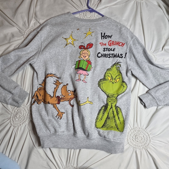 The Grinch Tops - How the grinch stole Christmas sweater size Small